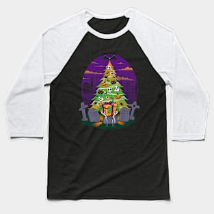 Halloween Is My Xmas Ugly Sweater by Tobe Fonseca Baseball T-Shirt